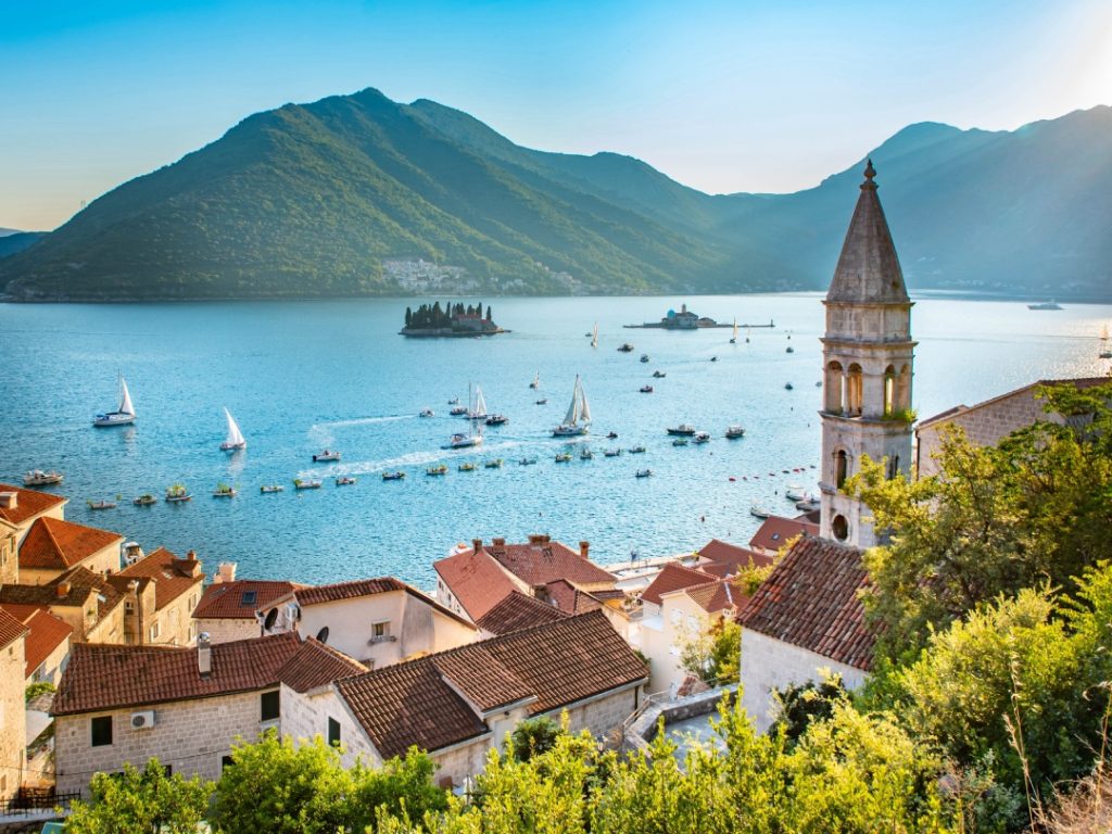 BOKA BAY LUSTICA BAY MONTENEGRO